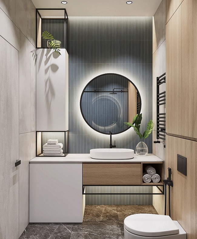 mẫu phòng tắm nhỏ 2m2